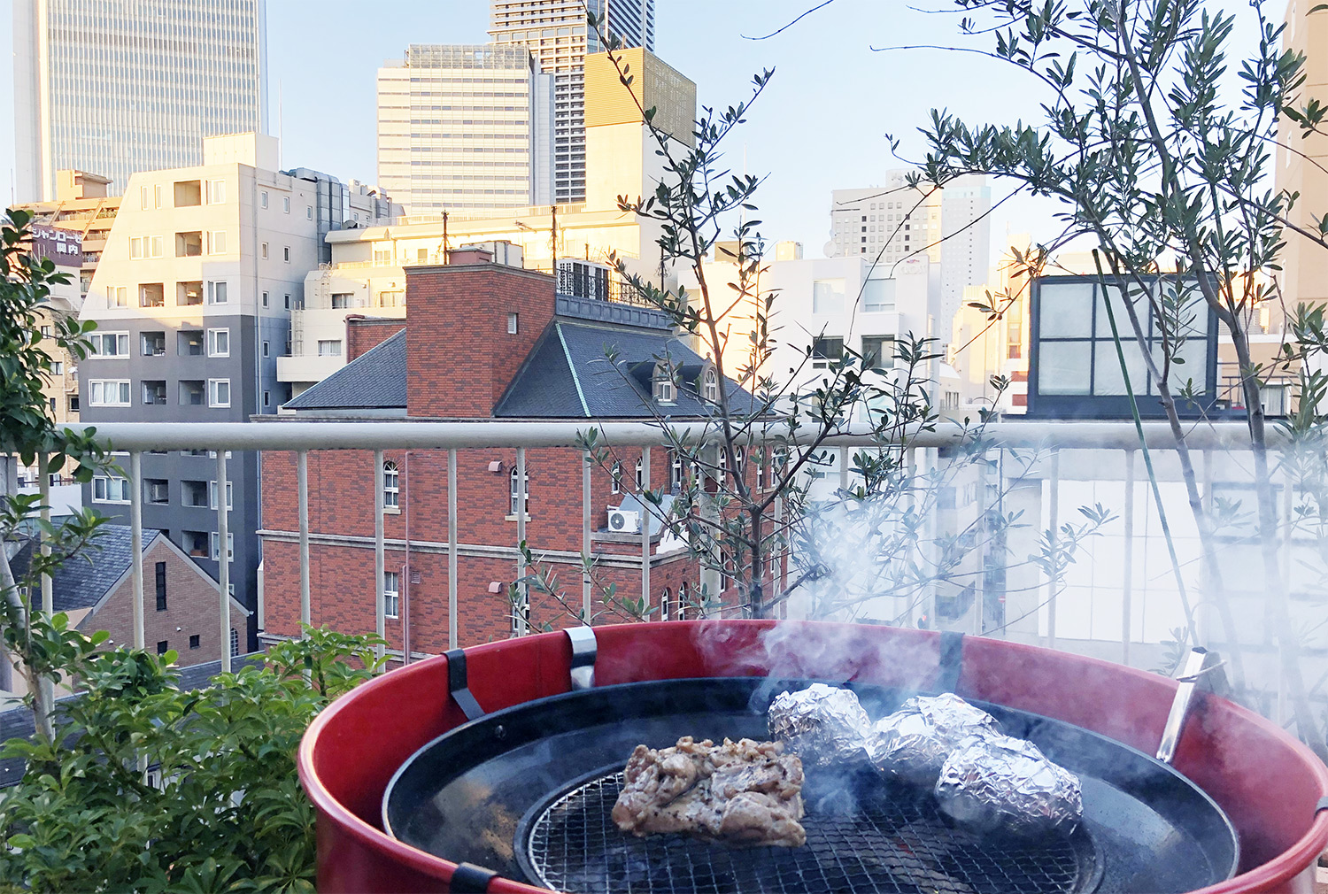 【5月土日限定】屋外テラスでのBBQを行います