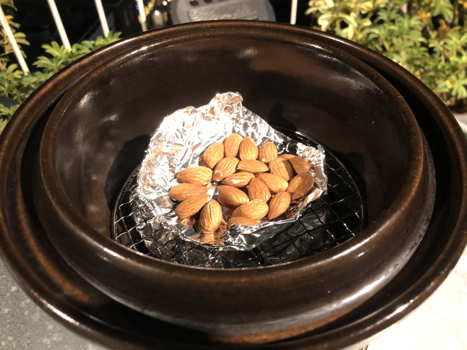アーモンドの燻製