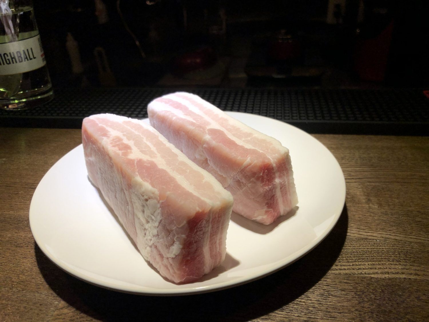 思いつきで自家製のベーコン作り