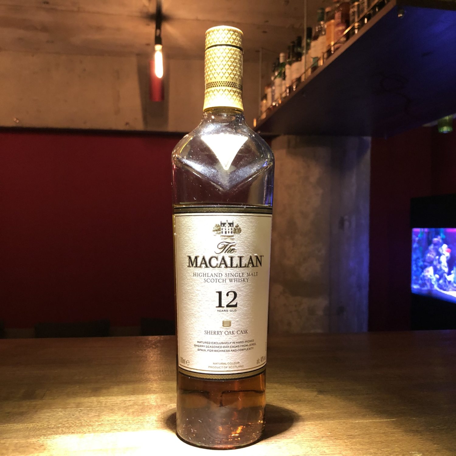 マッカラン 12年 シェリーオークカスク