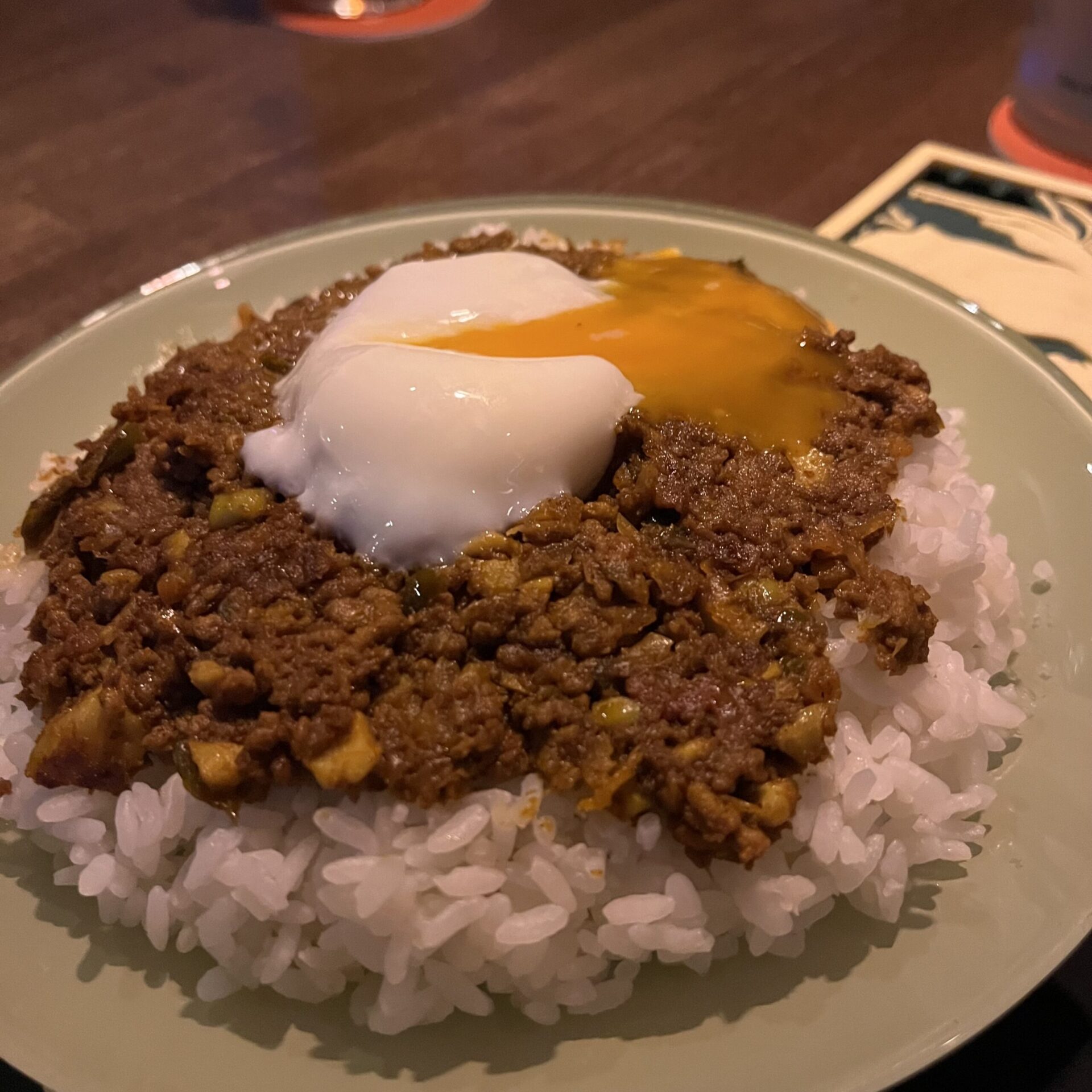 マスター手作りのキーマカレー
